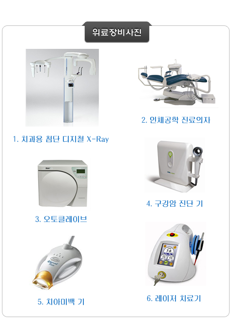 의료장비 참고사진